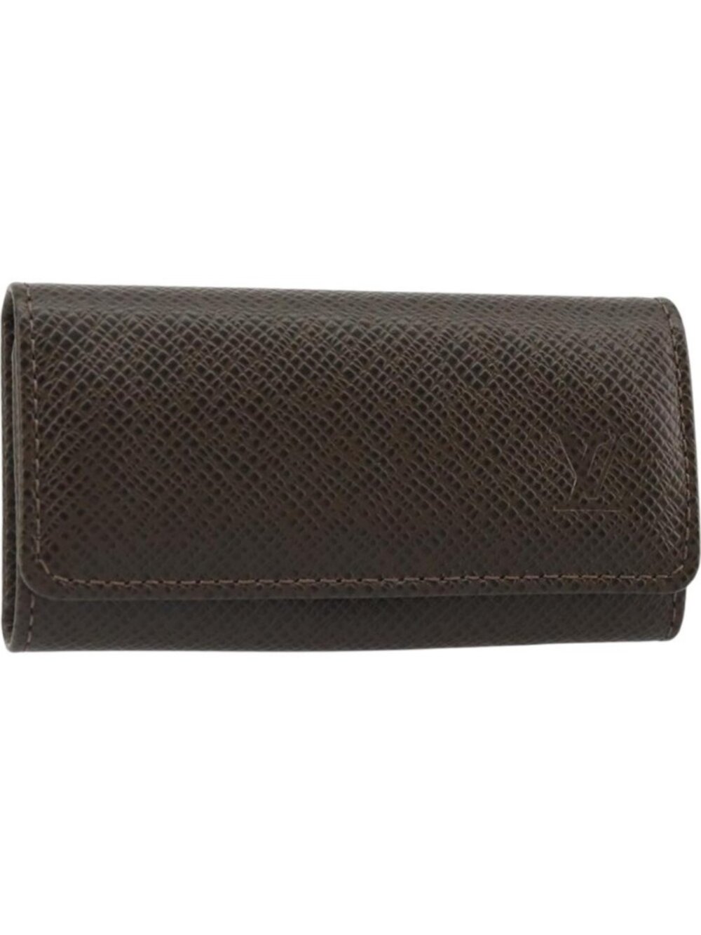 LOUIS VUITTON Taiga Multicles 4 Key Case Grizzly M30528